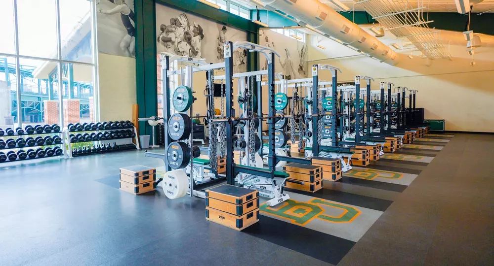 Baylor Baseball weight room